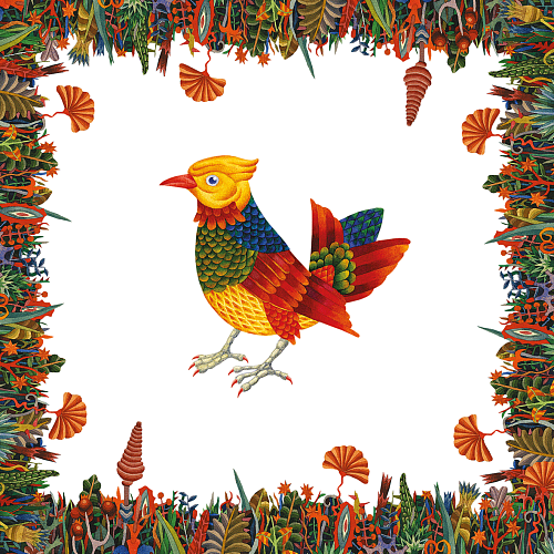 Декоративный элемент (плитка) IMOLA CERAMICA Ovchinnikov2016 РайскаяПтичка4 купить недорого в интернет-магазине Керамос