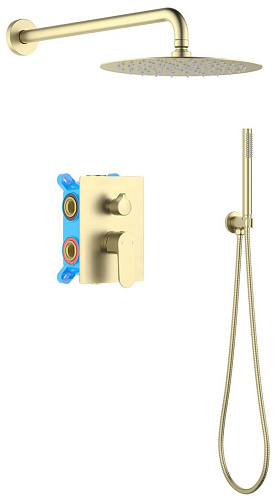 Душевой комплект встраиваемый Aquatek Оберон AQ1272BG