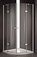 Душевое ограждение 1/4 круга с распашными дверями Cezares VERONA VERONA-W-R-2-90-C-Cr
