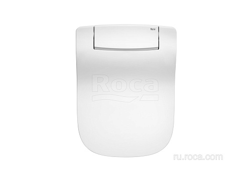 Электронная крышка-сиденье Roca 804008001 Multiclean Premium Soft для унитаза с функцией биде, белая снят с производства