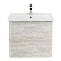 База BelBagno ALBANO-CER-600-2C-SO-RVB под раковину 57х44 см, подвесная, Rovere Vintage Bianco (белый дуб Vintage)