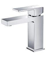 Смеситель Aquatek AQ1610CR Либра для раковины, без донного клапана, хром