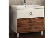 Тумба с раковиной Акватон Стамбул 1A1459K0ST560, эбони темный