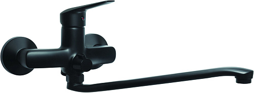 Смеситель Deante BMO_N56M Boro для ванны с длинным изливом, Nero (черный) Смеситель Deante BMO_N56M Boro для ванны с длинным изливом, Nero (черный)