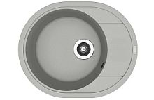 Мойка для кухни Florentina 20.240.B0580.305 Родос 58х47 см, с крылом, серая