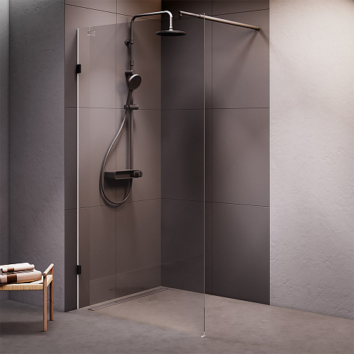 Душевое ограждение AM.PM X-Joy W94UWI-110-F1-BTE Душевое ограждение AM.PM X-Joy W94UWI-110-F1-BTE