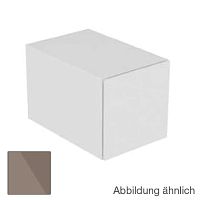 Тумба Keuco 31320140000 Edition 11 боковая 35х53.5 см, трюфель/стекло трюфель