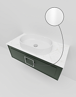 Тумба со столешницей La Fenice Cubo NFNC-01-CUB-G-100-2-GG