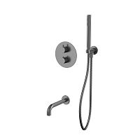 Смеситель скрытого монтажа Whitecross Y gunmetal YSET10GM