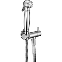 Гигиенический душ Cisal AR00790021  Shower со шлангом 120 см,вывод с держателем и запорный вентиль, цвет хром