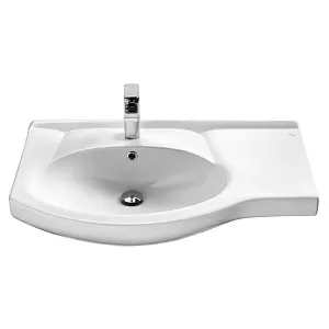 Раковина Santek 1WH110228 Коралл мебельная 83х52 см, белая