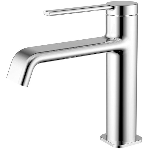 Смеситель Aquame AQM6410CR Asti для раковины, гладкий, хром