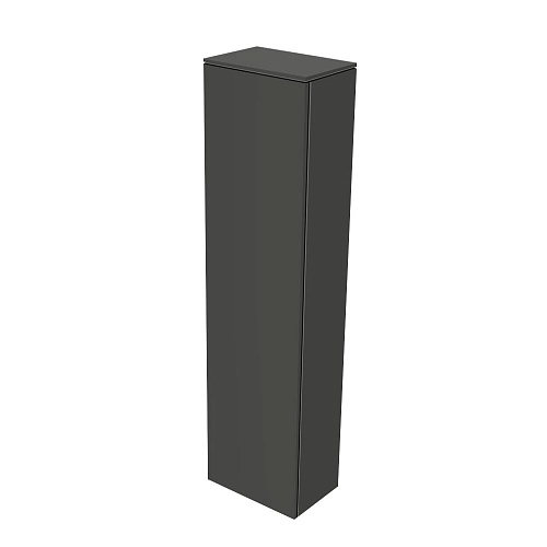 Шкаф-пенал Keuco 31735390002 Edition 400 высокий 177х45 см, петли справа, антрацит/антрацит купить недорого в интернет-магазине Керамос