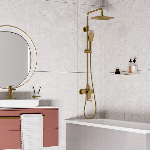 Душевой комплект WasserKRAFT A15501 со смесителем Душевой комплект WasserKRAFT A15501 со смесителем