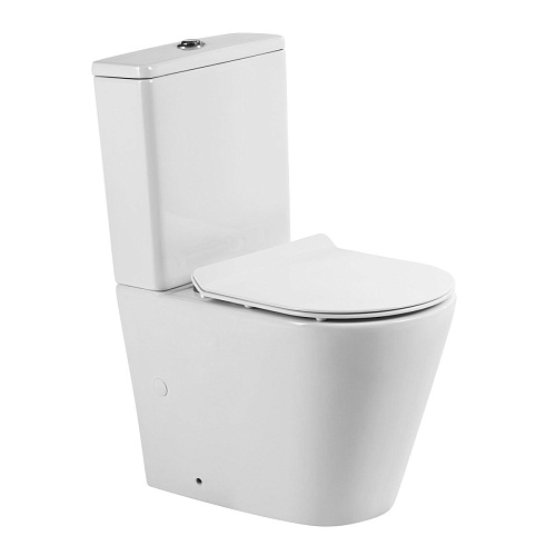 Комплект Унитаз+Сиденье BelBagno FLAY-R BB2149CP-TOR/BB2149T/BB2111SC