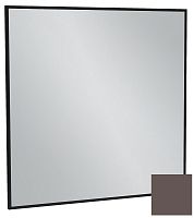 Зеркало Jacob Delafon EB1425-S32 Allure & Silhouette, 80 х 80 см, рама светло-коричневый сатин купить недорого в интернет-магазине Керамос
