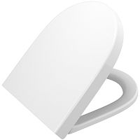 Крышка-сиденье Vitra 86-003-009 Sento для унитаза, микролифт, белое Крышка-сиденье Vitra 86-003-009 Sento для унитаза, микролифт, белое