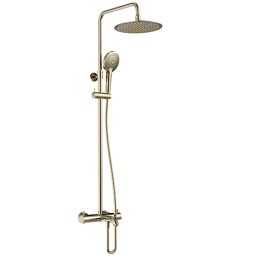 Душевая система с термостатом AQUAme AQM8008GG Душевая система с термостатом AQUAme AQM8008GG