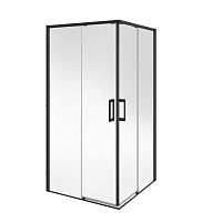 Душевой уголок KERAMA MARAZZI LINDO LN.100.SSD.BLK.M