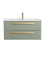 Тумба под раковину подвесная Cezares ECO-CER-N ECO-CER-N-1000-2C-SO-VDO-P