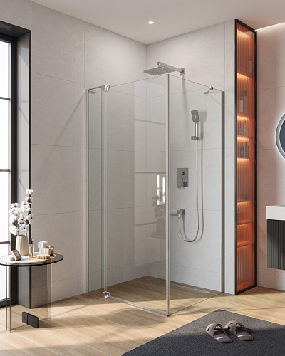 Душевой уголок CEZARES SLIDER-AH-1-90-90/100-C-Cr Душевой уголок CEZARES SLIDER-AH-1-90-90/100-C-Cr