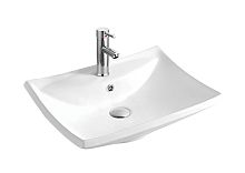Раковина Aquatek AQ5518-00 для установки на столешницу, 60х46 см, белая Раковина Aquatek AQ5518-00 для установки на столешницу, 60х46 см, белая