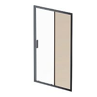 Душевая дверь AM.PM W90G-120-1-195BBr Gem, раздвижная, черный/тонированное