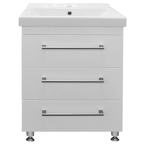 Тумба Loranto CS00039377 Модерн с раковиной, напольная, 60х44 см, белая Тумба Loranto CS00039377 Модерн с раковиной, напольная, 60х44 см, белая снят с производства