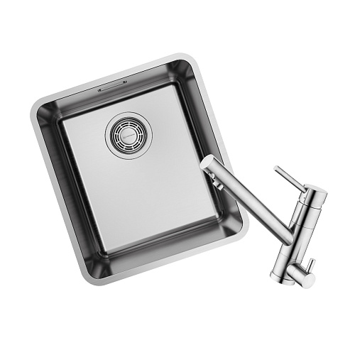 Комплект: мойка+ смеситель Omoikiri 7399.4018 купить недорого в интернет-магазине Керамос