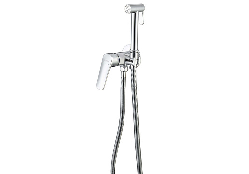 Комплект Aquatek AQ1019CR Вега для гигиенического душа встроенный, хром