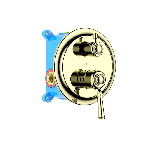 Смеситель Aquatek КЛАССИК AQUATEK AQ1546PG Смеситель Aquatek КЛАССИК AQUATEK AQ1546PG