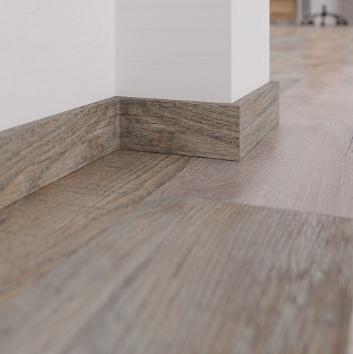 Плинтус для кварцвинила FineFloor Wood  FineFloor FF-1418_плинтус