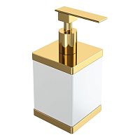 Диспенсер для жидкого мыла Boheme Qubic 10969-G