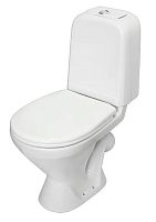 Унитаз-компакт Sanita WC.CC/Samarsky/1-P/WHT.G/S1 Самарский Стандарт напольный 35х65 см, с сиденьем, белый S1 Унитаз-компакт Sanita WC.CC/Samarsky/1-P/WHT.G/S1 Самарский Стандарт напольный 35х65 см, с сиденьем, белый S1