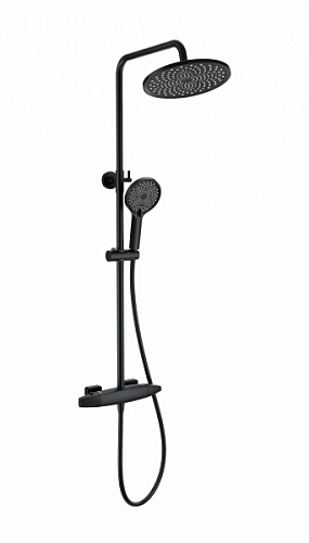 Душевая система с термостатом Wonzon & Woghand  WW-B3035-A1-MB