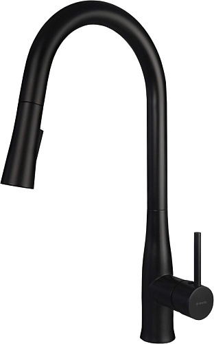 Смеситель Deante BDH_N72M Lukrecja для кухни с выдвижным изливом, Nero (черный) Смеситель Deante BDH_N72M Lukrecja для кухни с выдвижным изливом, Nero (черный)