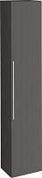 Шкафчик высокий Geberit iCon 841001000, 360x1800x309 мм, крепление дверей слева,справа темно-серый, матовый