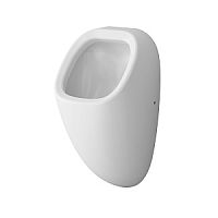 Писсуар AM.PM C707005WP Spirit V2.0, 31х28 см с декором, скрытый подвод воды, белый глянец