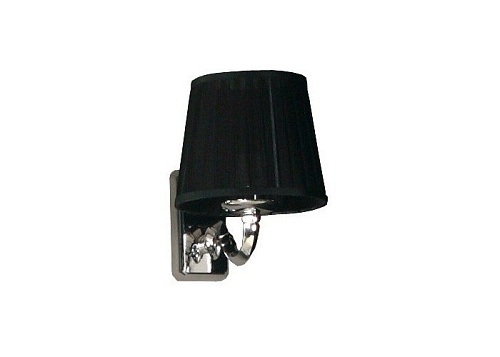 Светильник 3012/M/CR цвет хром, плафон черный FU0003961 снят с производства