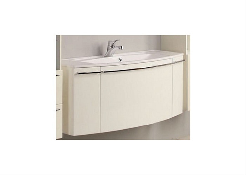 Тумба Акватон 1A126501SEG30 Севилья 120 под раковину, 119х45 см, белый жемчуг/хром глянец снят с производства