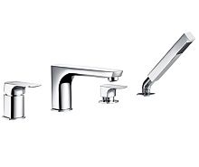 Смеситель WasserKRAFT 2755 Salm на борт ванны, 4 отверстия, хромоникелевое покрытие Смеситель WasserKRAFT 2755 Salm на борт ванны, 4 отверстия, хромоникелевое покрытие