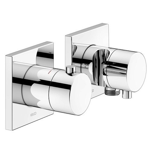 Смеситель Keuco 51153011232 Edition 11 с термостатом для встройки, хром Смеситель Keuco 51153011232 Edition 11 с термостатом для встройки, хром