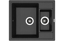 Мойка для кухни Florentina 20.210.D0580.302 Липси 58х51 см, антрацит