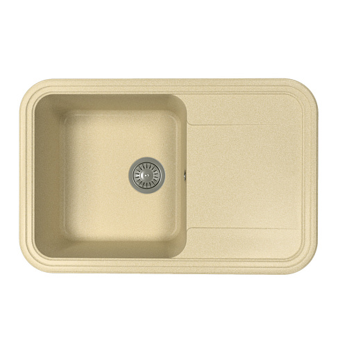 Мойка для кухни Florentina 20.170.D0780.104 Крит 78х51 см, с крылом, бежевая Мойка для кухни Florentina 20.170.D0780.104 Крит 78х51 см, с крылом, бежевая снят с производства