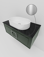 Тумба со столешницей La Fenice Cubo NFNC-01-CUB-G-90-1-GB