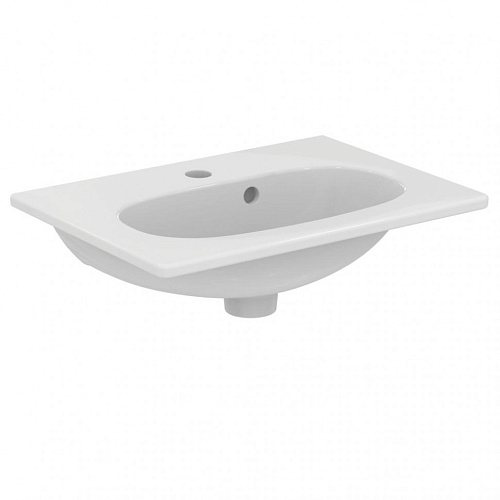 Раковина Ideal Standard T351101 Tesi Vanity подвесная 50х37 см, для монтажа соло, Euro White (евробелый)