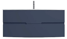 Тумба под раковину Jacob Delafon EB1890RU-G98 Nona 120 см, с интегрированными ручками, глянцевый темно-синий