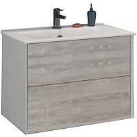 Тумба Comforty 00-00004137133 Женева под раковину 90х47 см, дуб белый Тумба Comforty 00-00004137133 Женева под раковину 90х47 см, дуб белый