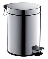 Корзина для мусора с крышкой с педалью Aquatek  AQ4991CR