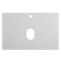 Столешница BelBagno KEP-70-BO, 70 см из керамогранита, Bianco Opaco (белый матовый)